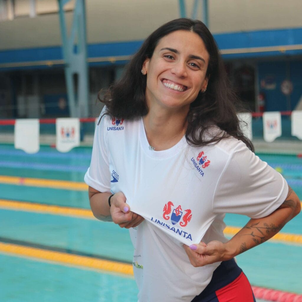 Naná Almeira nadadora