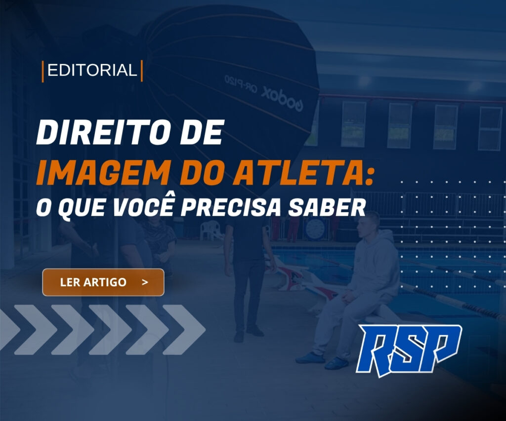 Direto de imagem de atletas